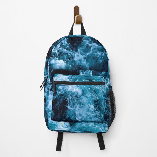 Item preview, dark stormy ocean pattern, Dark Blue Ocean designed and sold by sama-stylish.