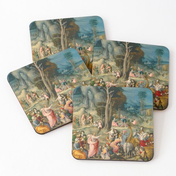 Artikelvorschau, Das Sammeln von Manna | Bacchiacca | 1540 Bibelkunst des Alten Testaments der Renaissance entworfen und verkauft von CJET.