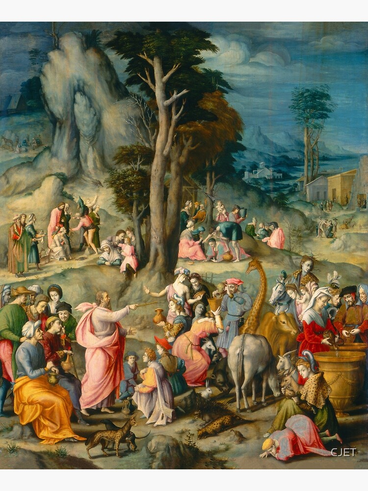 "The Gathering of Manna | Bacchiacca | 1540 Renaissance Old Testament