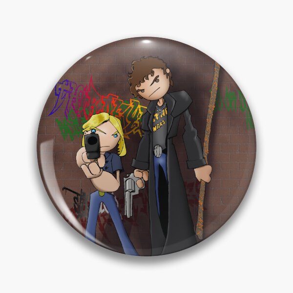Item preview, Dresden Files - Harry and Murph designed and sold by BasiliskOnline.