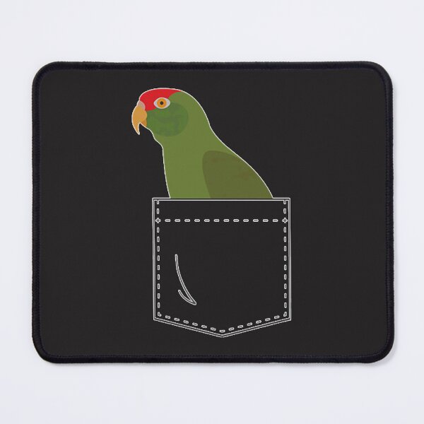 Item preview, Cherry Head Conure Parrot designed and sold by nylandlenarts.