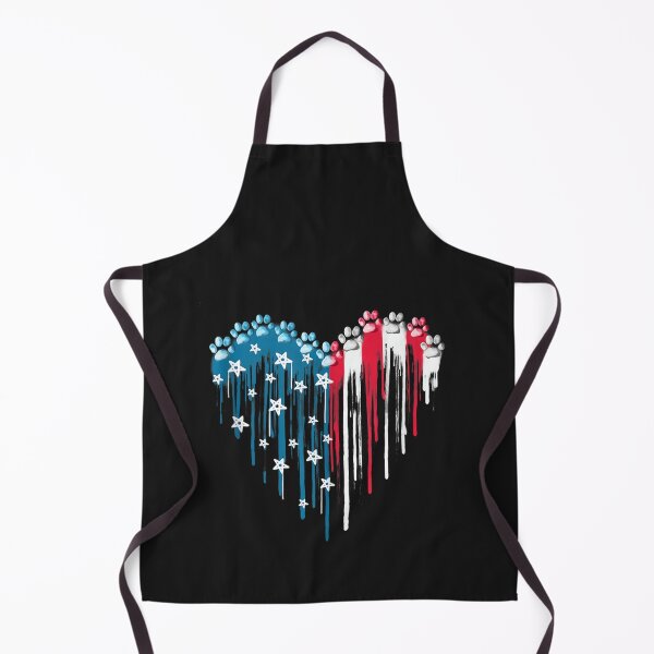Item preview, American Dog USA Flag Distressed Red White Blue 4th Of July T Shirt designed and sold by Francois-Lemann.