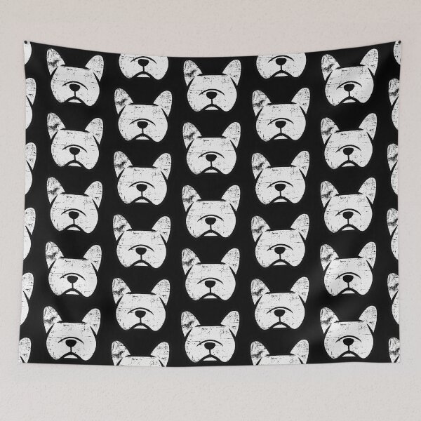 Item preview, Vintage French Bulldog shirt - distressed Frenchie design - French Bulldog art designed and sold by smooshfaceutd.
