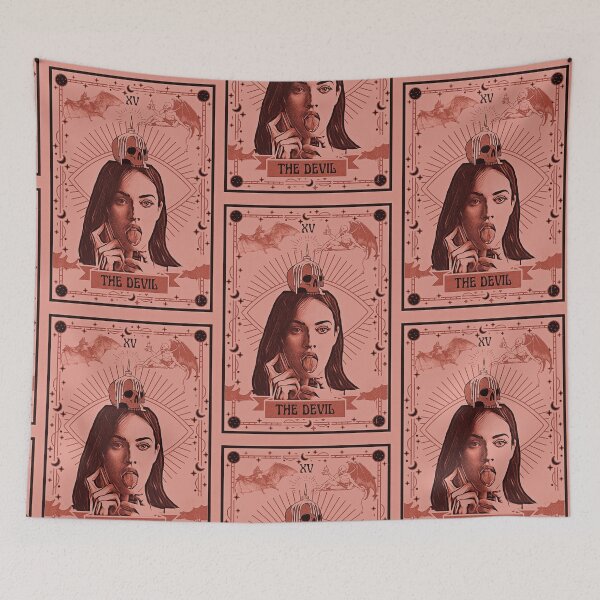 Item preview, Jennifer's Body Tarot Card - The Devil designed and sold by azulascreech.