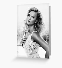 Charlize theron Greeting Card