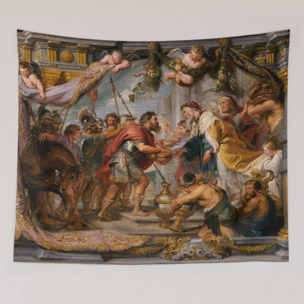 Item preview, The Meeting of Abraham and Melchizedek | Sir Peter Paul Rubens | 1626 Renaissance Old Testament Biblical Art designed and sold by CJET.