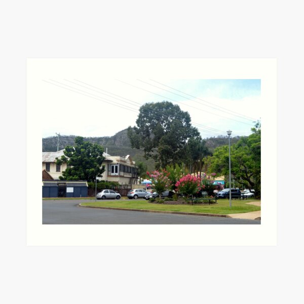 The small town of Esk, SE Qld Art Print
