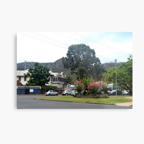 The small town of Esk, SE Qld Metal Print
