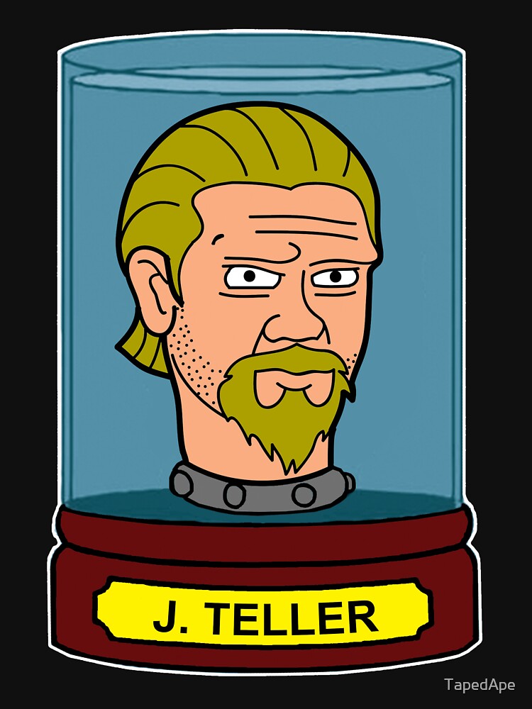 J Teller's Head In A Jar by TapedApe