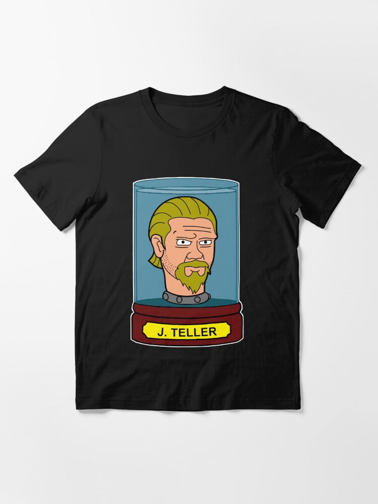 Alternate view of J Teller's Head In A Jar Essential T-Shirt