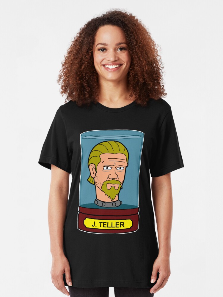 Alternate view of J Teller's Head In A Jar Slim Fit T-Shirt