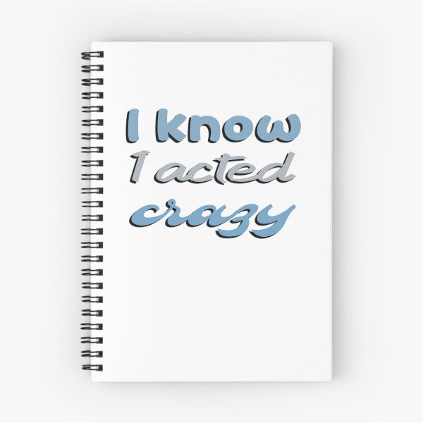 Item preview, Sorry If I Acted Crazy It Will Happen Again designed and sold by SydneyLoving.