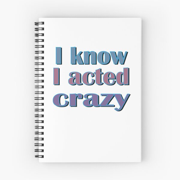 Item preview, Sorry If I Acted Crazy It Will Happen Again designed and sold by SydneyLoving.