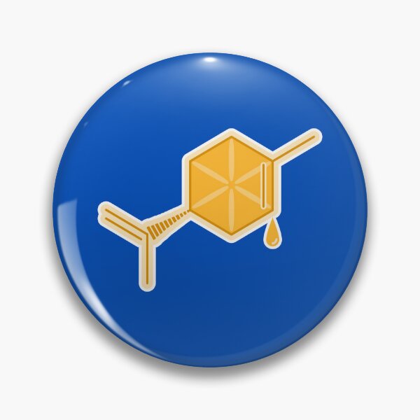 Item preview, Orange Limonene Structure designed and sold by Artsy-Chemist.