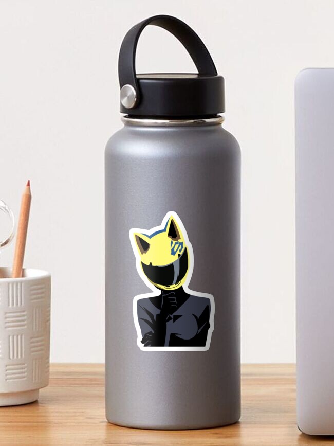 Aperçu 1 sur 3. Sticker avec l'œuvre Celty Sturluson minimaliste créée et vendue par emilybrigidd.