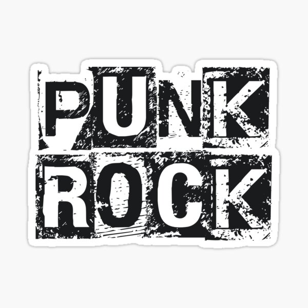 PUNK ROCK' Sticker