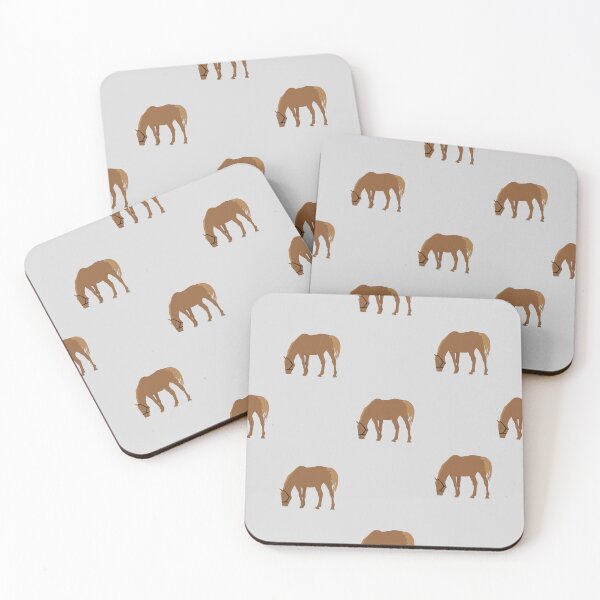 Item preview, Grazing horse illustration designed and sold by Designnnn2021.