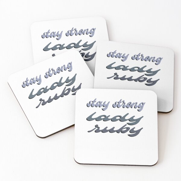 Item preview, Stay Strong Lady Ruby designed and sold by SydneyLoving.
