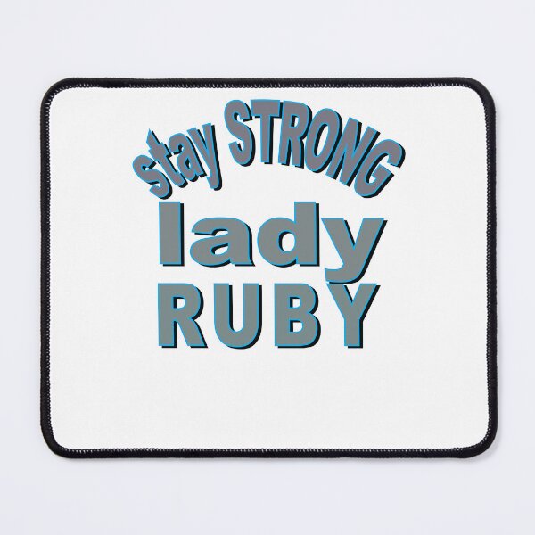 Item preview, Stay Strong Lady Ruby designed and sold by SydneyLoving.