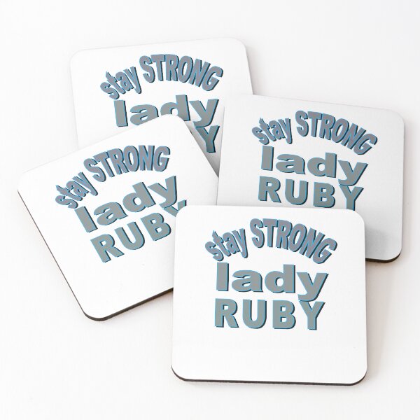Item preview, Stay Strong Lady Ruby designed and sold by SydneyLoving.