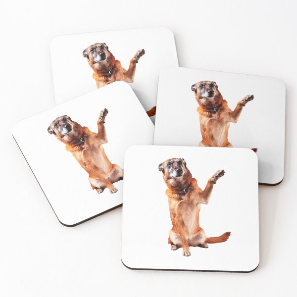 Item preview, dog waving designed and sold by stamper2538.