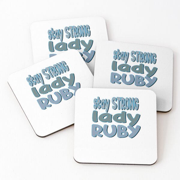 Item preview, Stay Strong Lady Ruby designed and sold by SydneyLoving.