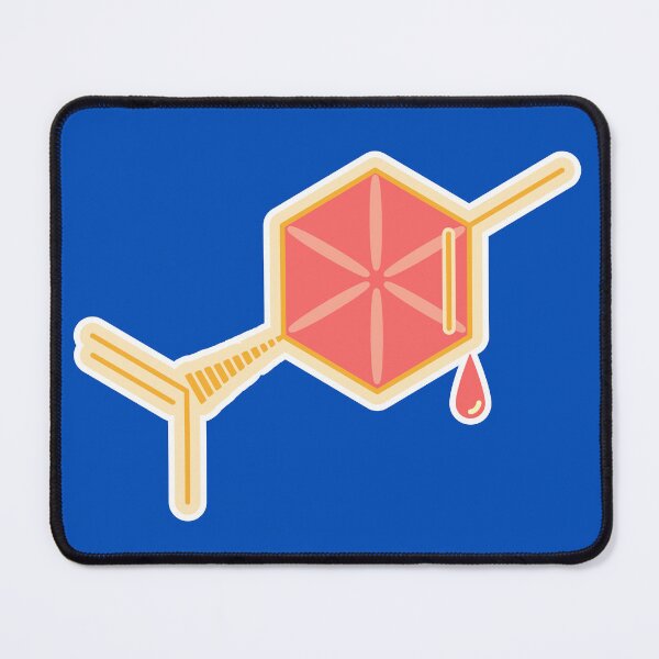 Item preview, Grapefruit Limonene Structure designed and sold by Artsy-Chemist.