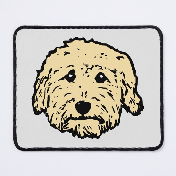 Item preview, Apricot Doodles on white - cream Goldendoodle! Black Labradoodle! Adorable Poodles teddy bear dog - in many colors! designed and sold by smooshfaceutd.