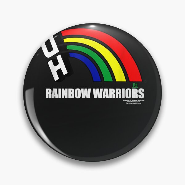 Item preview, University of hawaii hawaii rainbow warrior logo designed and sold by marcellaaed.