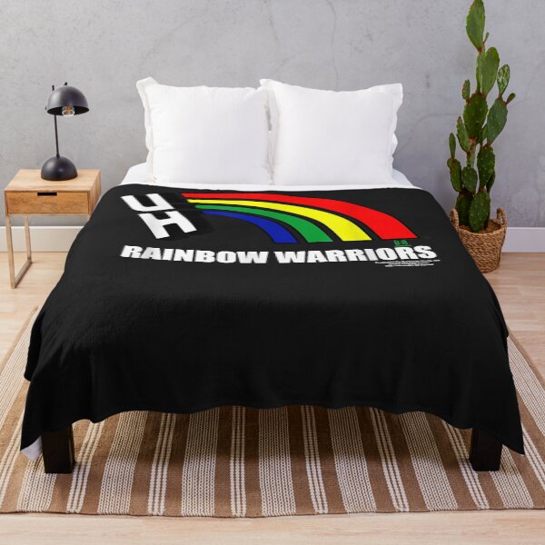 Item preview, University of hawaii hawaii rainbow warrior logo designed and sold by marcellaaed.