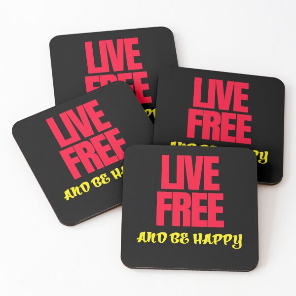 Item preview, Live Free and be Happy designed and sold by Peter Stawicki.