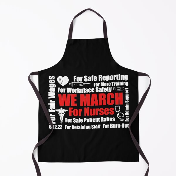 Item preview, We March For Nurses Million Nurse March Women Power Nurse designed and sold by GardNewerd.