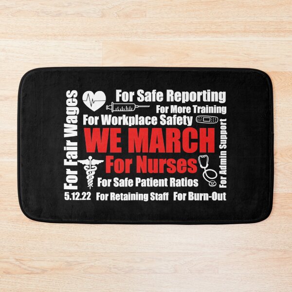 Item preview, We March For Nurses Million Nurse March Women Power Nurse designed and sold by GardNewerd.