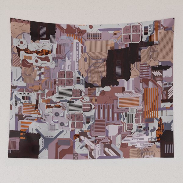 Item preview, Brown Stylized Motherboard designed and sold by CGShirts.
