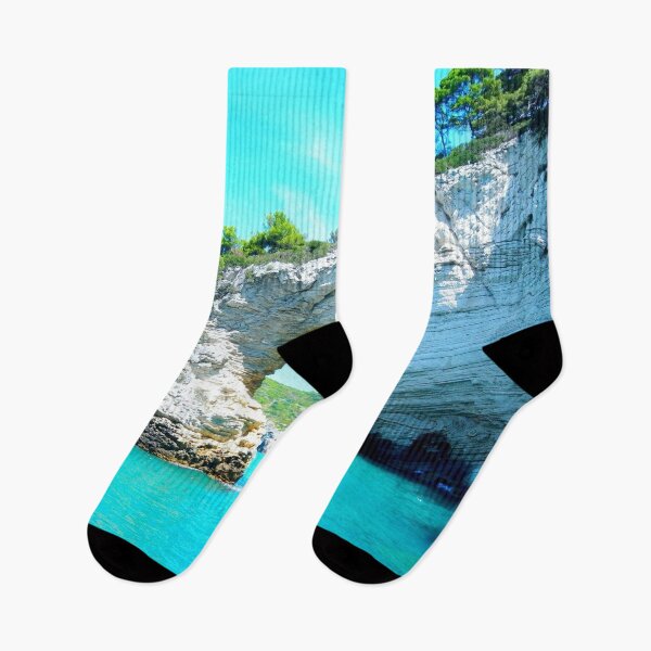 Item preview, WATERSCAPES #9 - Arch in Chalk with Fluorescent Blue Water Running Through designed and sold by DEL-Productions.