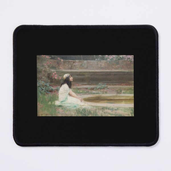 Item preview, A Young Girl by a Pool designed and sold by MiamiArchivesCo.