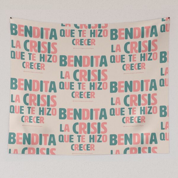 Item preview, Bendita la crisis que te hizo crecer designed and sold by Keny13.