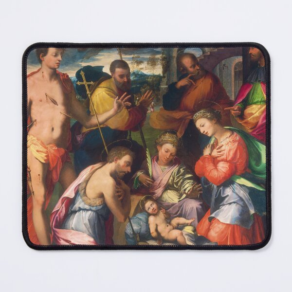 Item preview, The Nativity | Perino del Vaga | 1534 Renaissance Gospel New Testament Biblical Art designed and sold by CJET.
