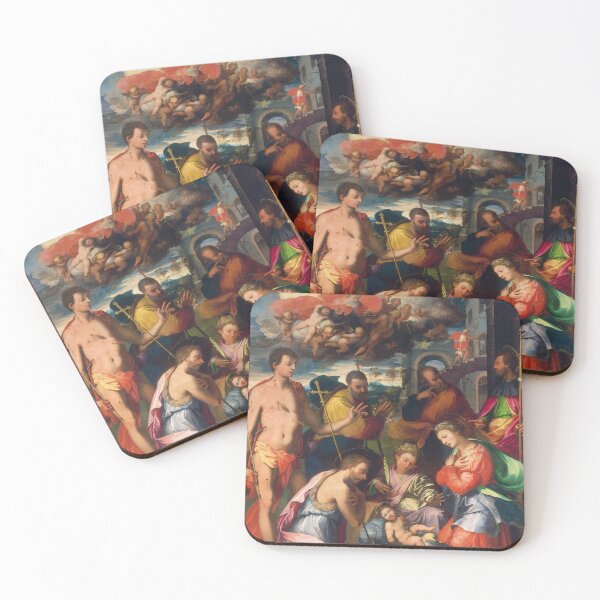 Item preview, The Nativity | Perino del Vaga | 1534 Renaissance Gospel New Testament Biblical Art designed and sold by CJET.