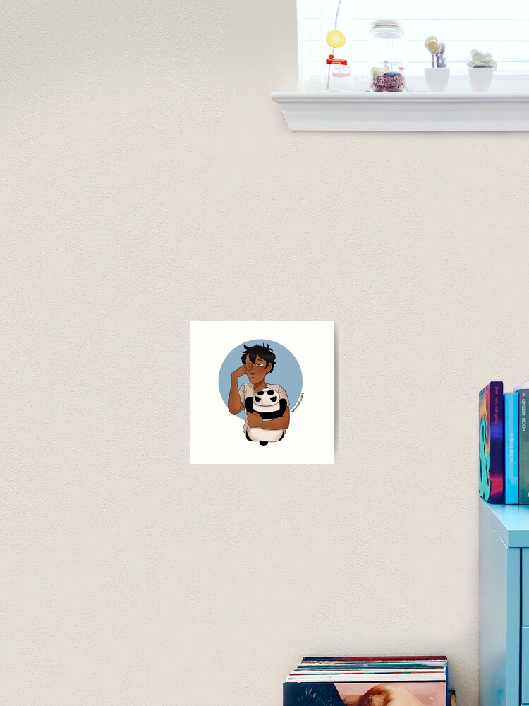 Percy And The Pillow Pet Art Print By Kayadoodle Redbubble