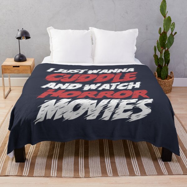 Item preview, I Just Wanna Cuddle And Watch Horror Movie designed and sold by VanterJun.