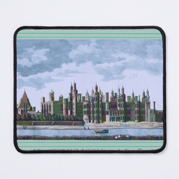 Item preview, "A View of RICHMOND PALACE fronting the River Thames, as built by King Henry VIIth. designed and sold by Malcolm Walker.