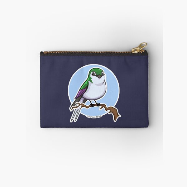 Item preview, Violet Green Swallow over Blue designed and sold by CraigWoida.