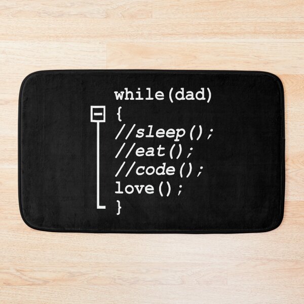 Item preview, Sleep Eat Code Funny Programmer Dad designed and sold by ktmaem.