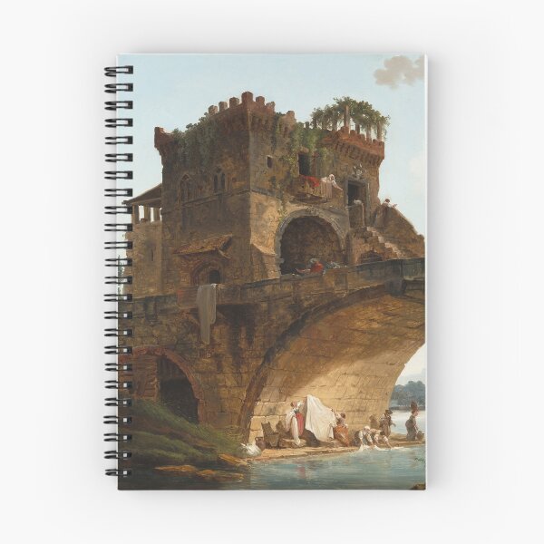 Item preview, The Ponte Salario | Hubert Robert | 1775 Cityscape Art designed and sold by CJET.