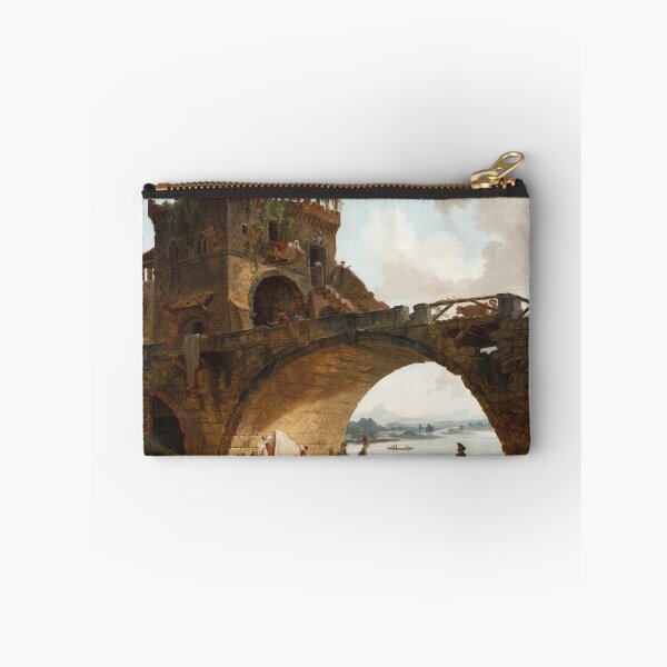 Item preview, The Ponte Salario | Hubert Robert | 1775 Cityscape Art designed and sold by CJET.