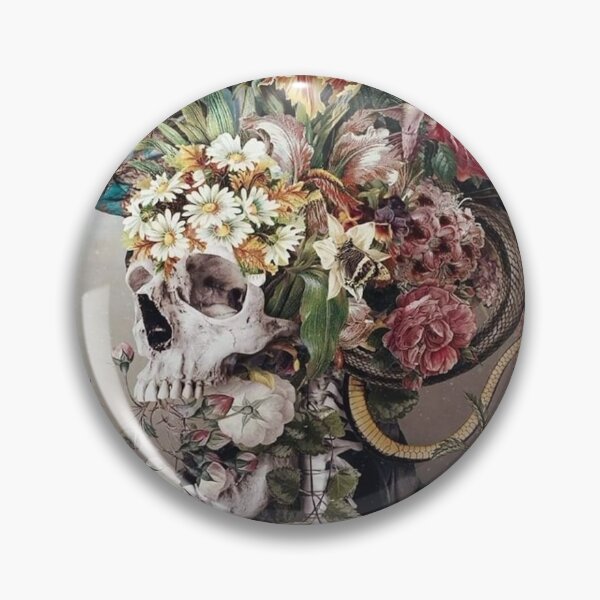 Item preview, Flower skull Aesthetic designed and sold by misonjames.