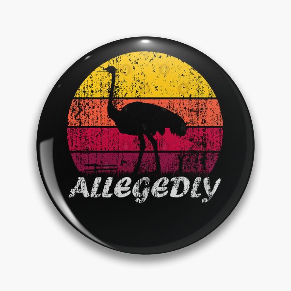 Item preview, Retro Vintage Allegedly Ostrich designed and sold by ishammierap.