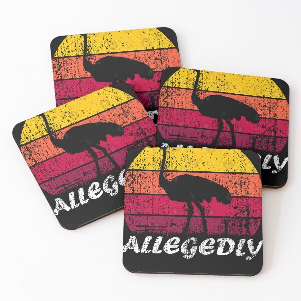 Item preview, Retro Vintage Allegedly Ostrich  designed and sold by ishammierap.
