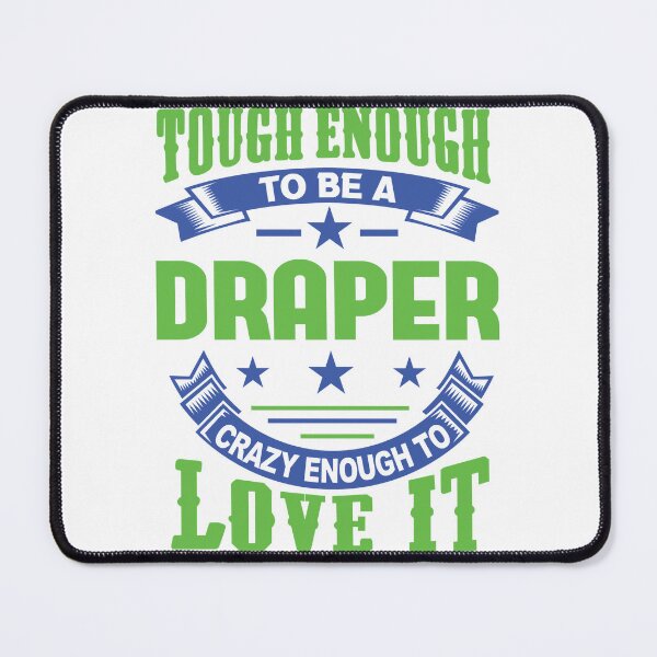 Item preview, Tough Enough Draper Quote designed and sold by MiamiArchivesCo.